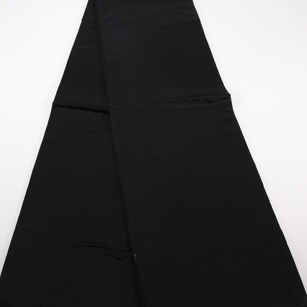 袋帯 帯丈396cm ポリエステル 六通 フォーマル 吉祥文様 黒系 1243-02534