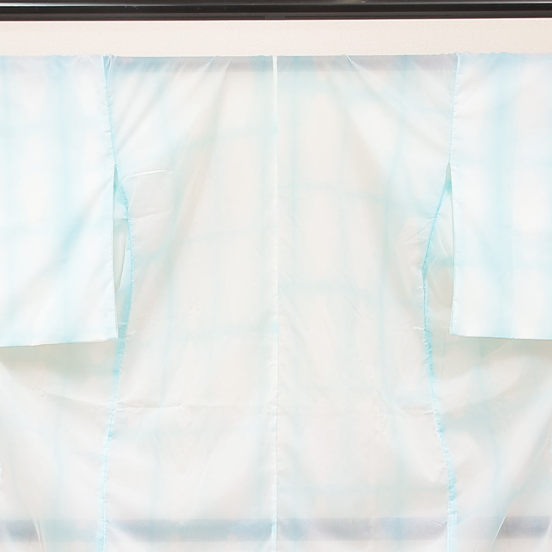 アンティーク 長襦袢 単衣 身丈127cm 裄丈62cm 正絹 Aランク Lサイズ 白系 RP 1239-17229