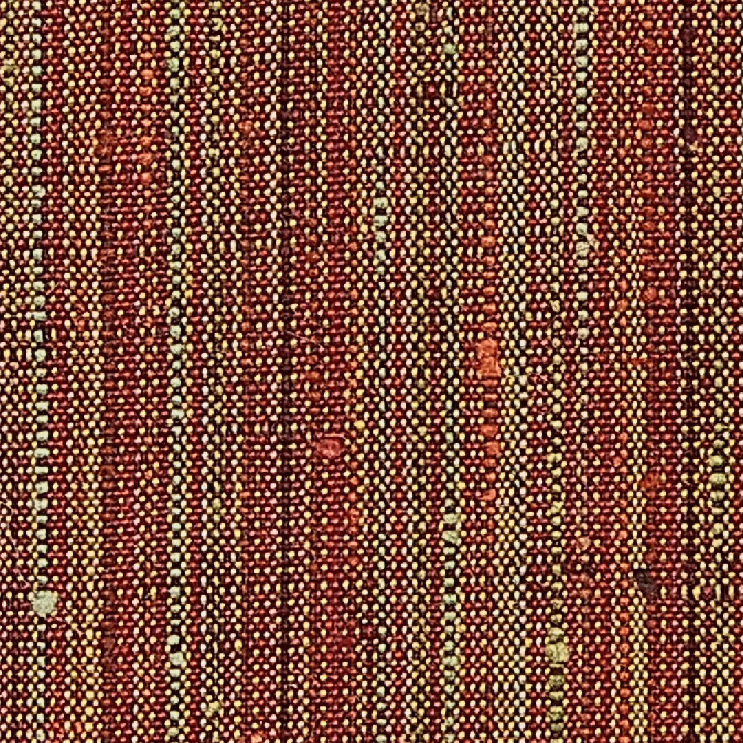 未使用品 道行コート 袷 身丈129cm 裄丈66cm 正絹 Nランク セミフォーマル Mサイズ 紐あり ポケットあり しつけ糸 茶系 RP 1237-13844