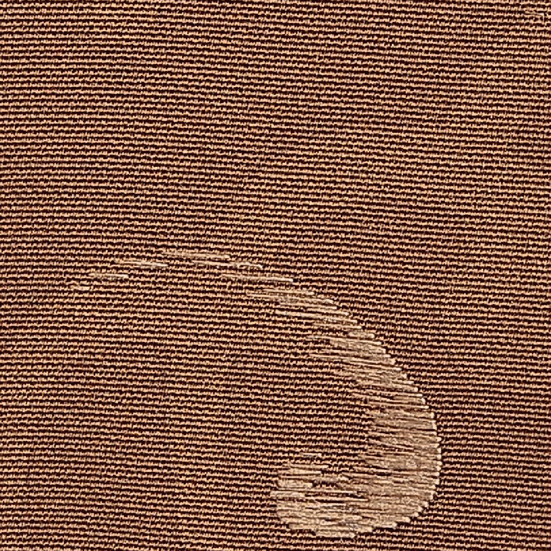 未使用品 道行コート 袷 身丈90cm 裄丈65cm 正絹 Nランク インフォーマル Mサイズ 織り出し 絵羽 ポケットあり しつけ糸 波頭 茶系 RP 1237-13829