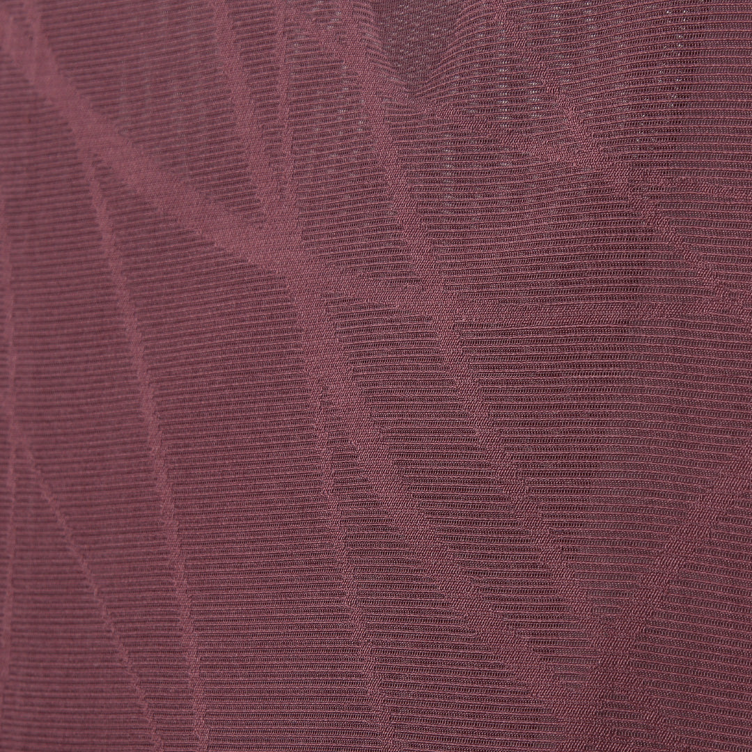色無地 絽 身丈155cm 裄63.5cm 正絹 茶系 Aランク 芝草 夏着物 1214002353314