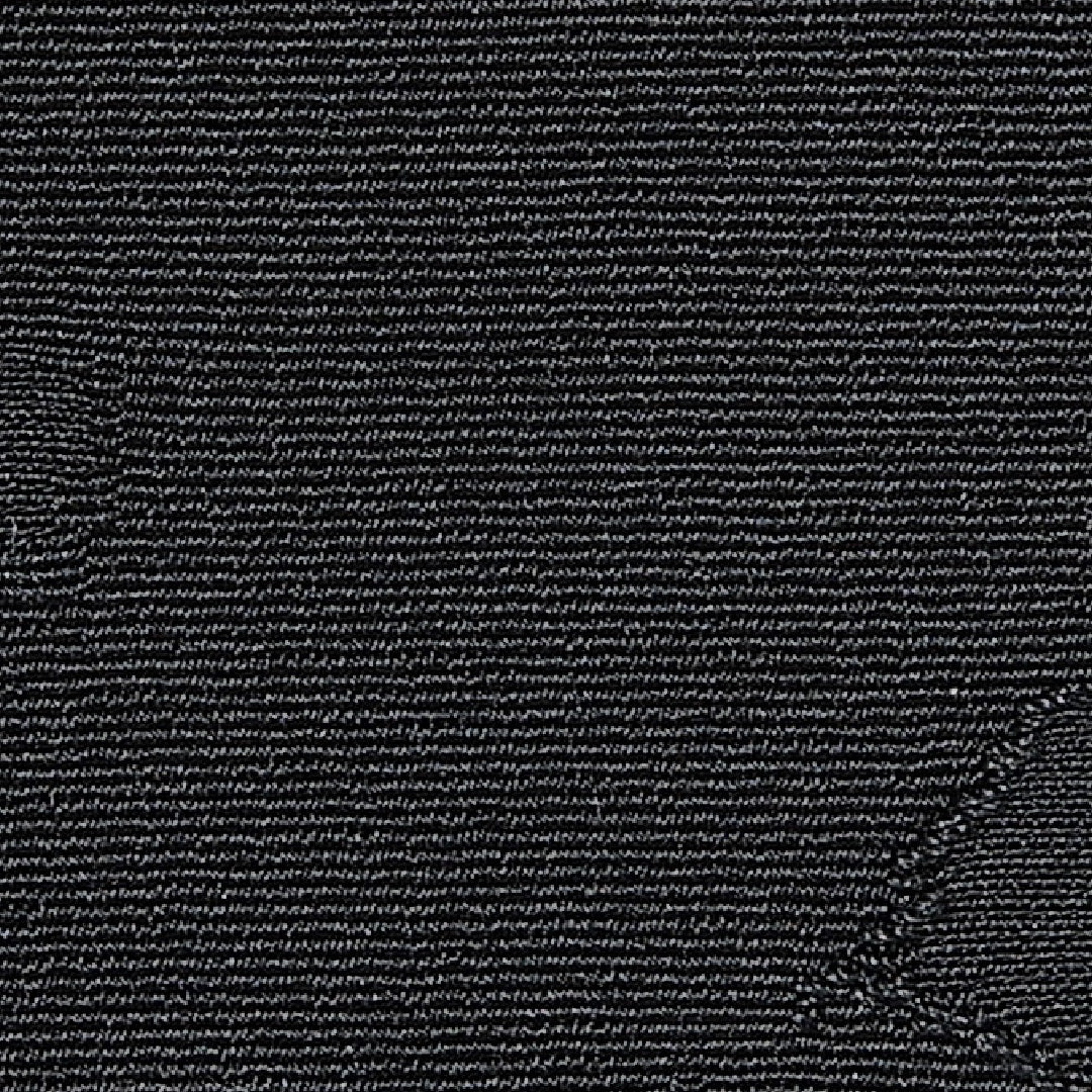 未使用品 黒羽織 袷 身丈80cm 裄丈64cm 正絹 Nランク 一つ紋 (蔦) 紋意匠 (銀杏) セミフォーマル Mサイズ 紐あり 証紙 しつけ糸 黒系 RP 1233-14676
