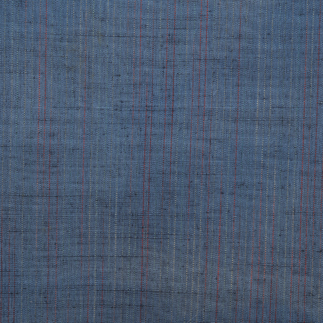 紬 袷 身丈161cm 裄63.5cm 正絹 青系 Cランク 1216004345417