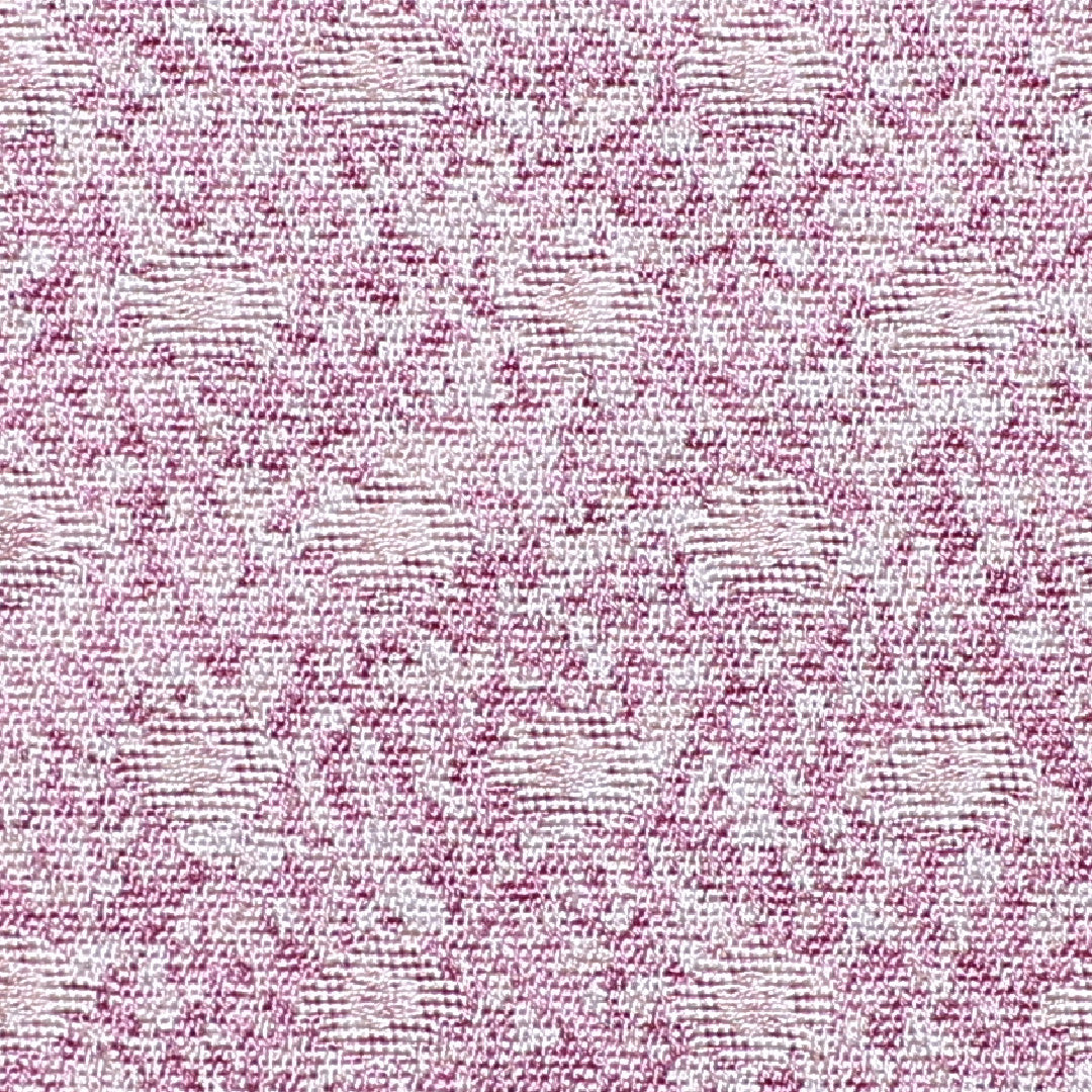 小紋 単衣 身丈156cm 裄64.5cm 正絹 ドット 芝草 紫系 Bランク 1215-02380