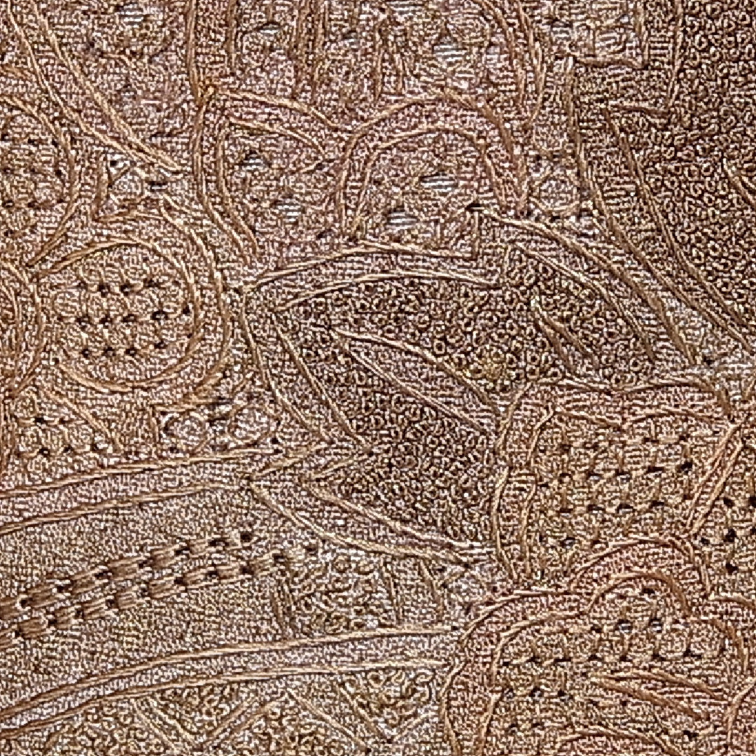訪問着 身丈164cm 裄丈61.5cm Aランク 袷 一つ紋 正絹 広衿 汕頭刺繍 蘇州刺繍 松皮菱 菊 ぼかし 1212-10206