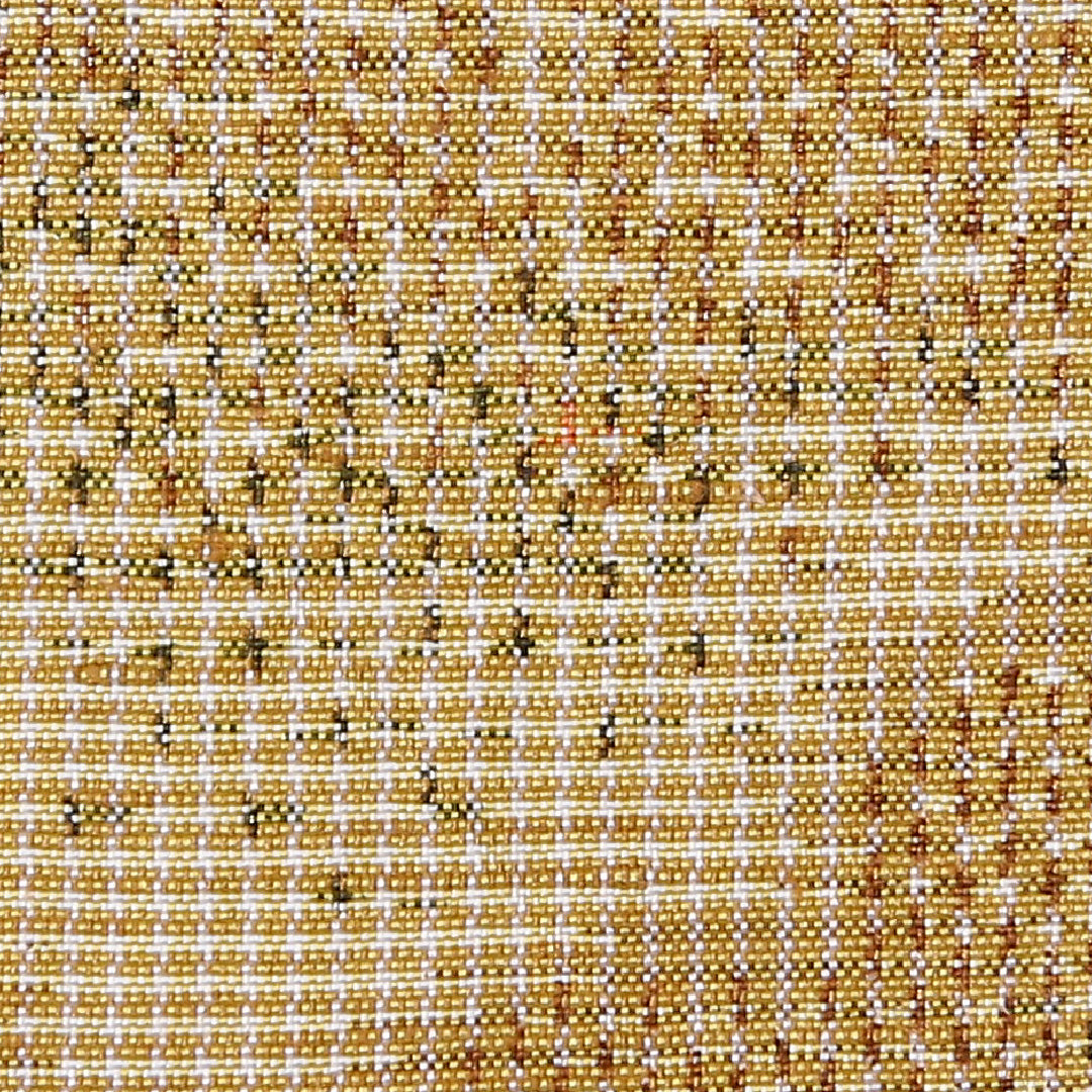 紬 袷 身丈154cm 裄丈65cm 正絹 Aランク Sサイズ 広衿 カジュアル 雲取り ベージュ系 1216-03275