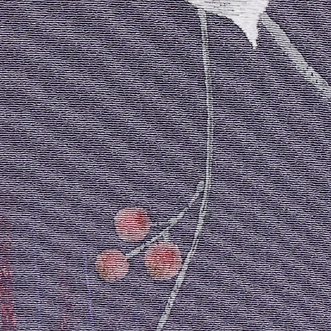 訪問着 身丈162cm 裄丈66cm L 正絹 Aランク 袷 広衿 作家物 葡萄 落款 1212-10841