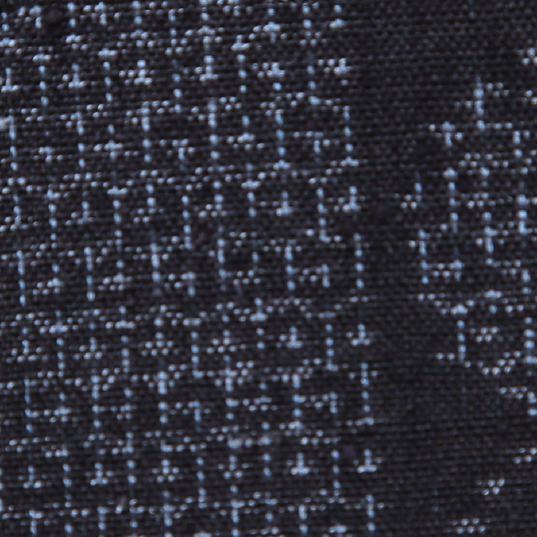 紬 袷 身丈160cm 裄丈62cm 正絹 Aランク Lサイズ バチ衿 カジュアル 十字亀甲 創作柄 紺系 1216-03563