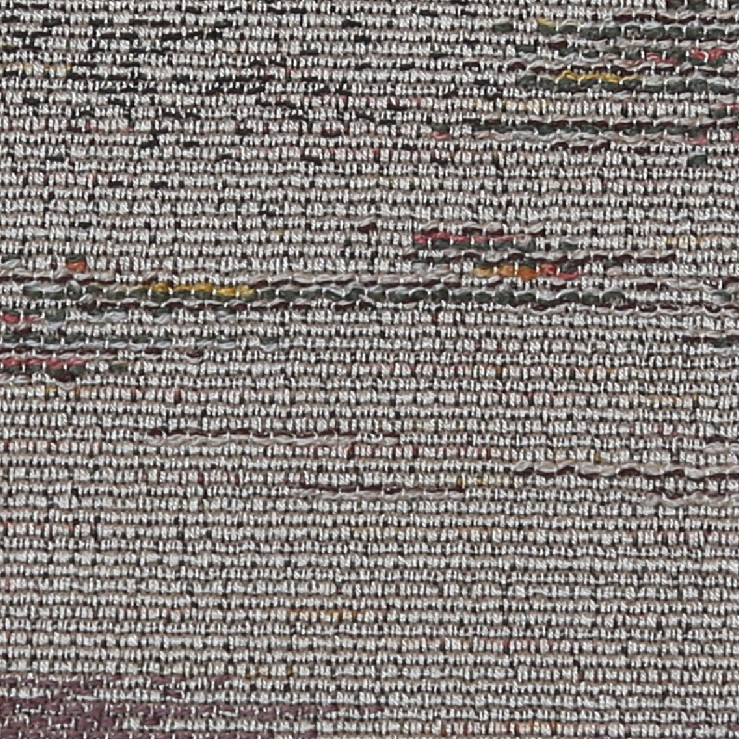 紬 単衣 身丈157cm 裄丈62cm 正絹 Cランク Mサイズ バチ衿 カジュアル 創作柄 グレー系 1216-02964