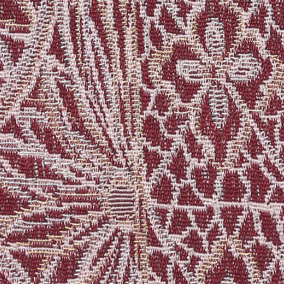 付下げ(お召) 袷 身丈151cm 裄丈61cm 正絹 Sランク Sサイズ 広衿 インフォーマル 有職文様 赤系 ピンク系 1261-03201