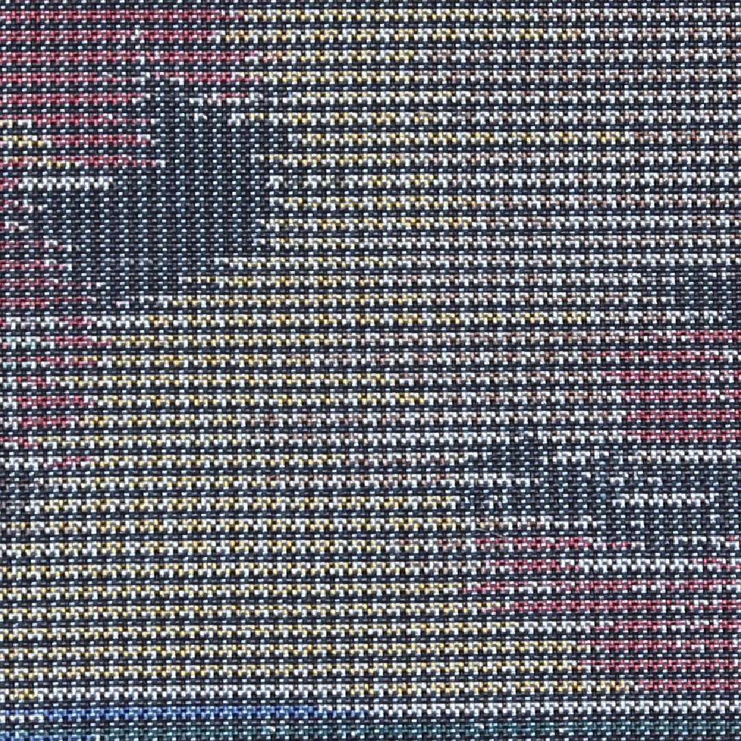 紬 袷 身丈150cm 裄63cm 正絹 青系 Sランク 色大島 1216-00711-2217