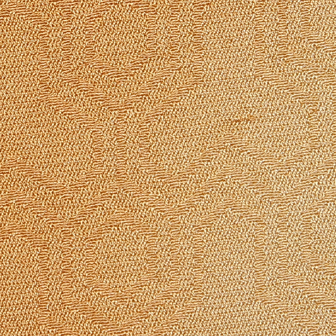 色無地 身丈154cm 裄丈64.5cm S 正絹 Aランク 袷 広衿 毘沙門亀甲 ぼかし 地紋あり 1214-10730