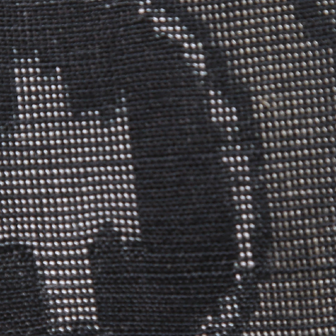 ウールの紬 洗える着物 単衣 身丈148cm 裄丈62cm ウール Bランク XSサイズ バチ衿 カジュアル 丸紋 グレー系 1216-03494