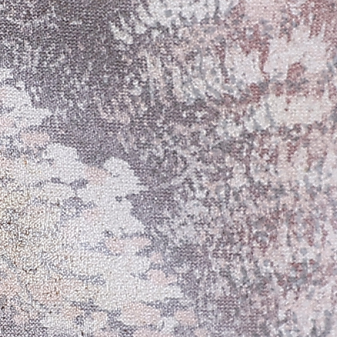 訪問着 袷 身丈157cm 裄64.5cm 正絹 風景 手描き 金彩 Bランク 1212-00731