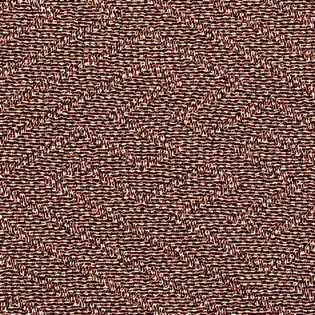 未使用品 江戸小紋 (鮫) 袷 身丈156cm 裄丈64cm 正絹 Nランク 一つ紋 (五三桐) 紋意匠 (紗綾形) セミフォーマル 広衿 Mサイズ 伊勢型 型染め しつけ糸 茶系 M4 1220-14056