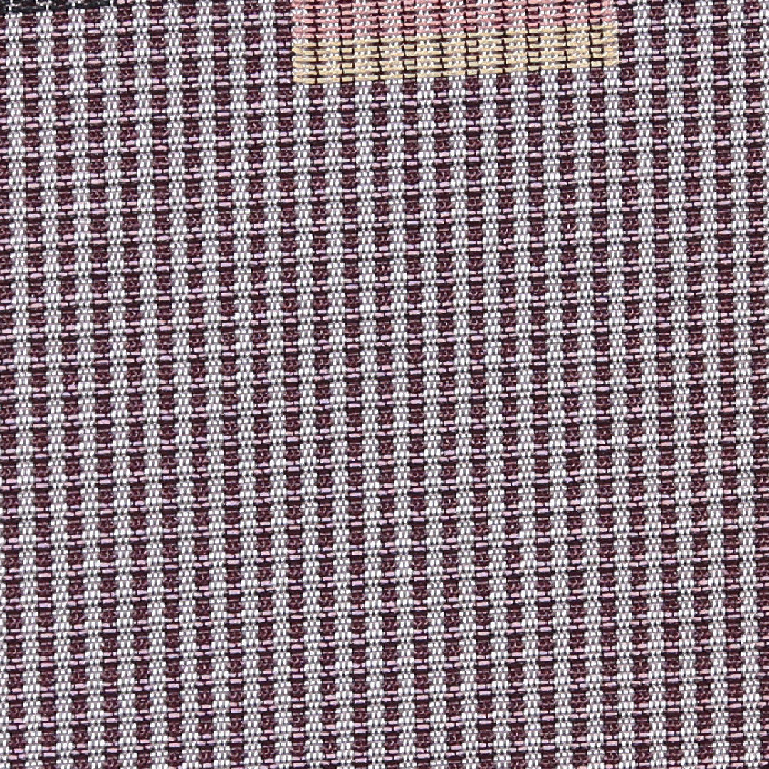 紬 袷 身丈152cm 裄丈65cm 正絹 Bランク Sサイズ 広衿 カジュアル 創作柄 紫系 1216-03176