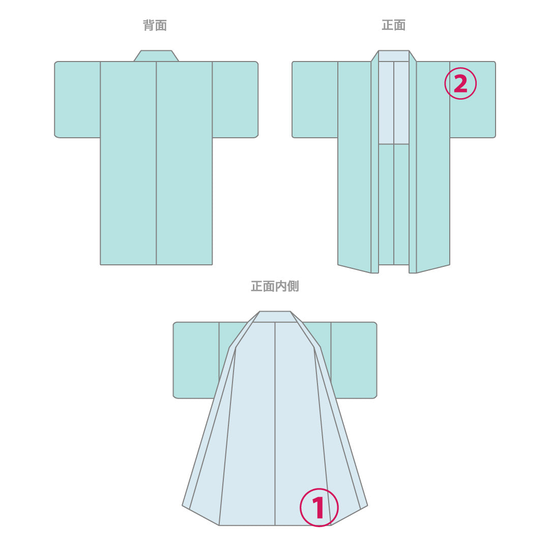 羽織 袷 身丈83cm 裄丈64cm 正絹 Aランク カジュアル Mサイズ 紐あり 撫子 ダリア カーネーション クリーム系 M4 1232-12615