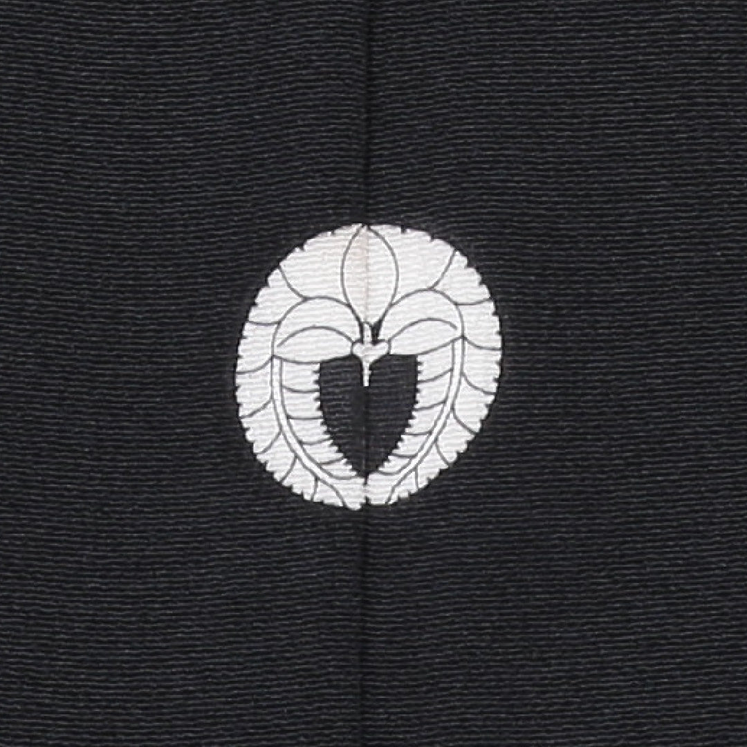 黒留袖 五つ紋 下り藤 身丈158cm 裄丈64cm Sランク 正絹 袷 比翼 広衿 M 京友禅 松 フォーマル 黒系 1211-F0215