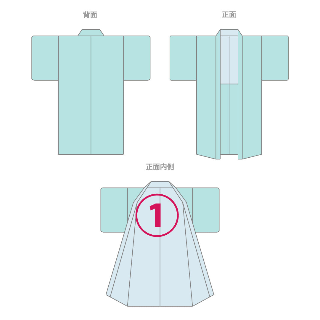 羽織 袷 身丈69cm 裄丈63cm 正絹 Aランク カジュアル Sサイズ 紐あり 幾何学柄 ベージュ系 HP 1232-12567