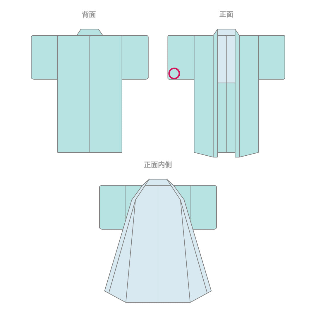 羽織 (ちりめん) 袷 身丈82cm 裄丈65cm 正絹 Aランク カジュアル Mサイズ 縞 ちりめん ピンク系 RP 1232-11095