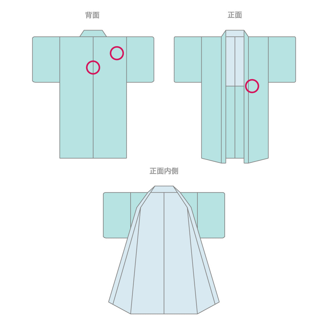 黒羽織 袷 身丈78cm 裄丈61cm 正絹 Sランク 一つ紋 (丸に立ち沢潟) セミフォーマル Sサイズ 紐あり 孔雀 梅 黒系 RP 1233-05938