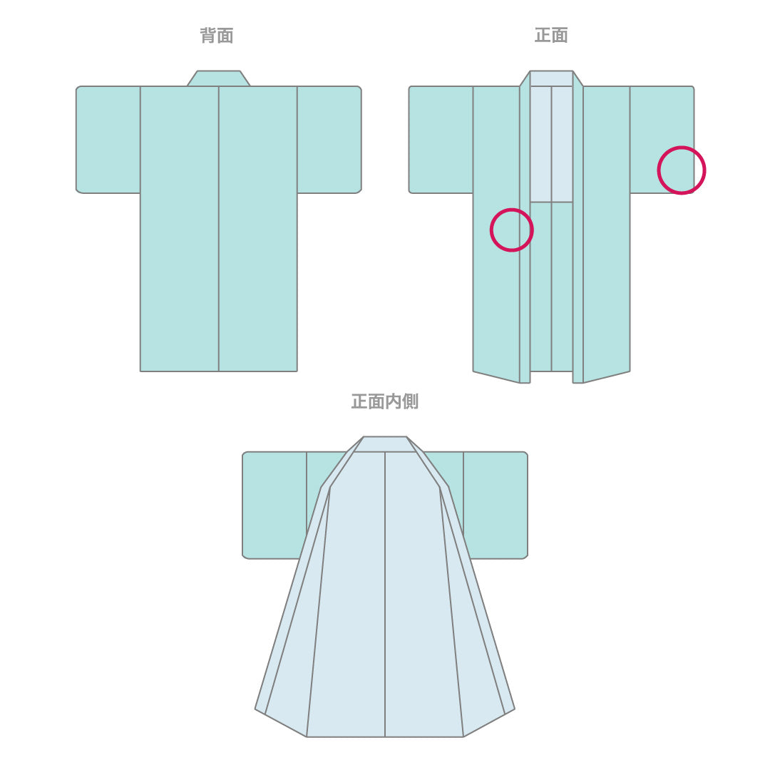 道行コート 袷 身丈88cm 裄丈66cm 正絹 Aランク セミフォーマル Mサイズ 椿 朱系 HP 1237-10760