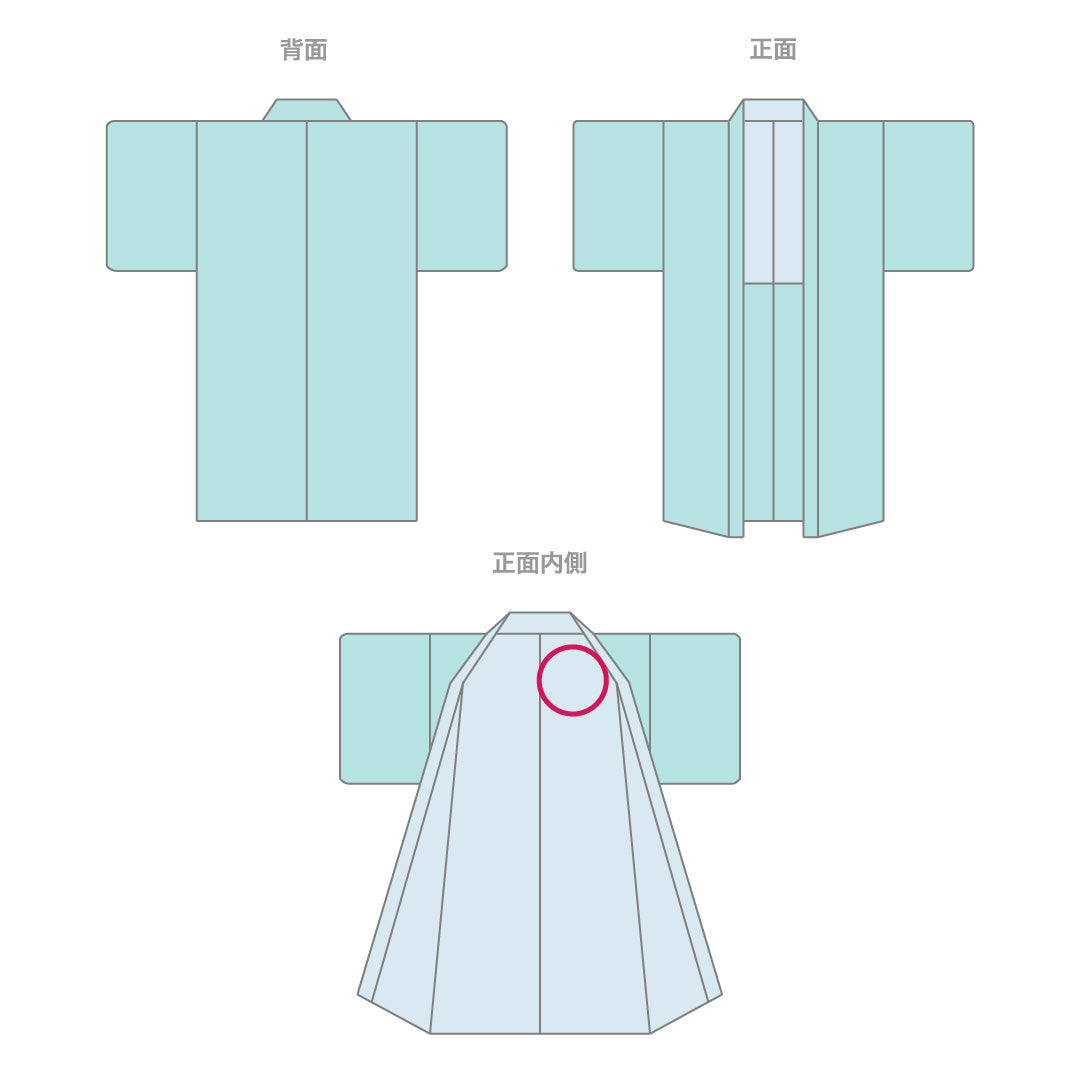 羽織 身丈76cm 裄丈61.5cm S 正絹 ちりめん 紫系 Aランク 1217-00678