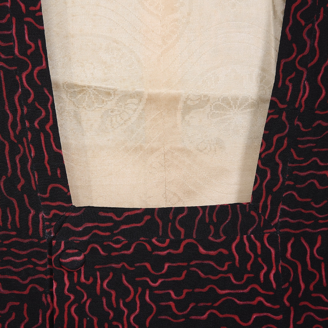 道行コート 身丈79cm 裄丈63cm S 正絹 Aランク 袷 1263-10631
