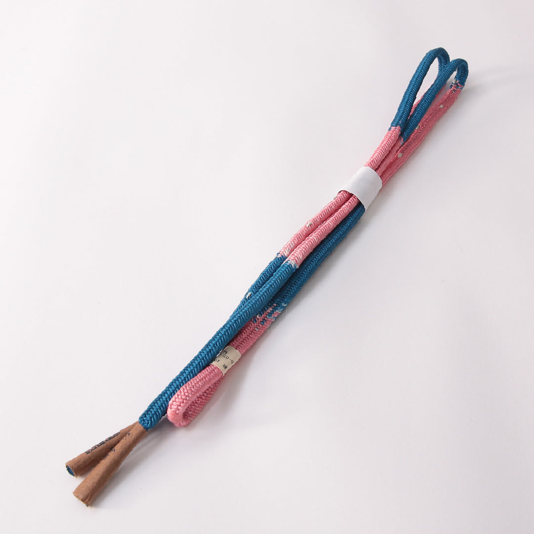 未使用品 帯締め 角組紐 洋角組 正絹 青系 ピンク系 1251-01684