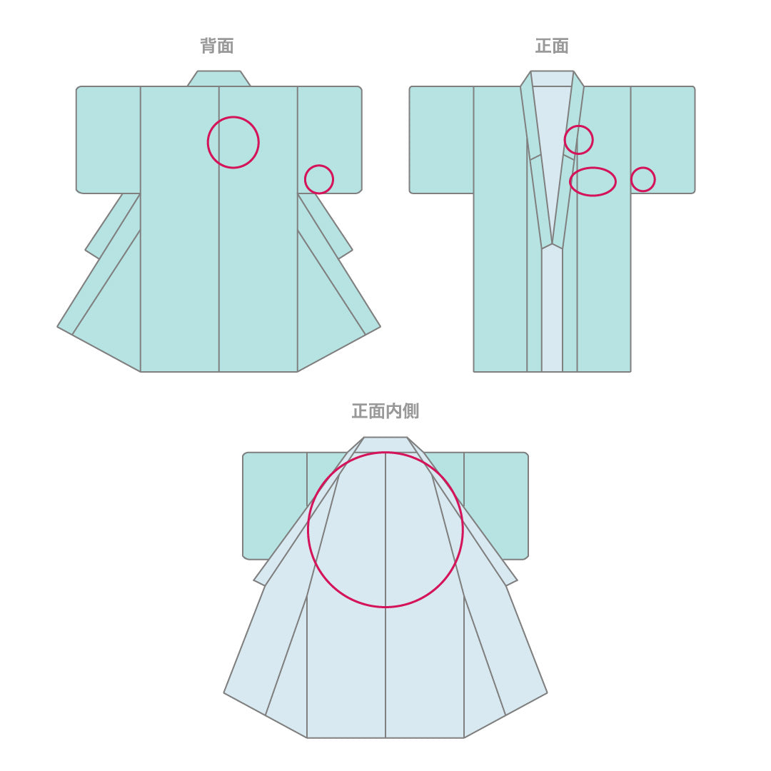 小紋 袷 身丈154cm 裄丈63cm 正絹 Bランク Sサイズ 広衿 インフォーマル ちりめん 唐菊 牡丹 朱系 1215-01894