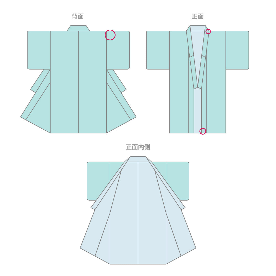 色無地 身丈161cm 裄丈66cm L 正絹 Aランク 袷 広衿 1214-10639