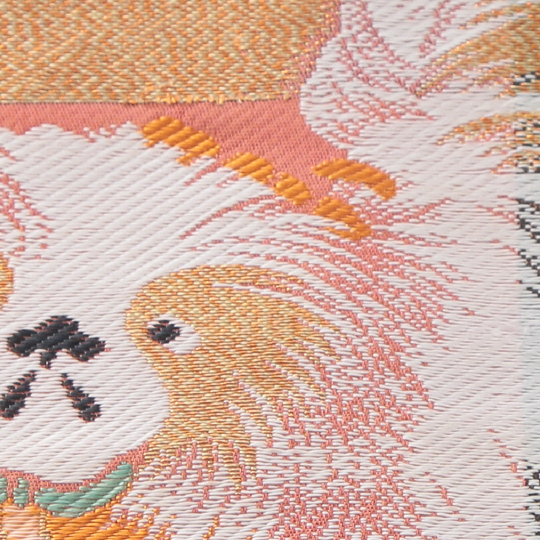名古屋帯 1245-04269 生地アップ