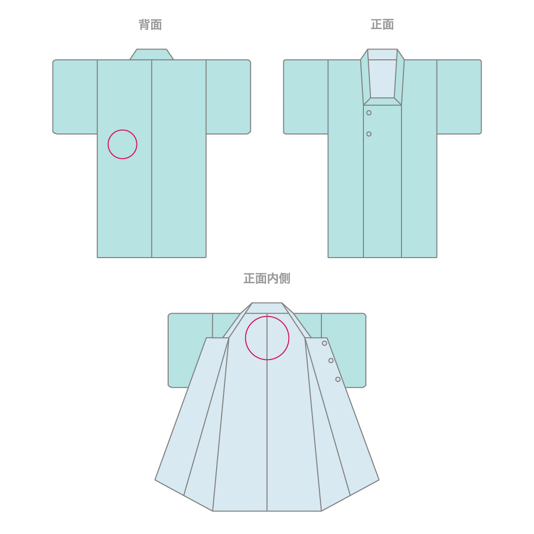 道行コート 身丈87cm 裄丈62cm 正絹 Aランク S 紫系 1217-00388