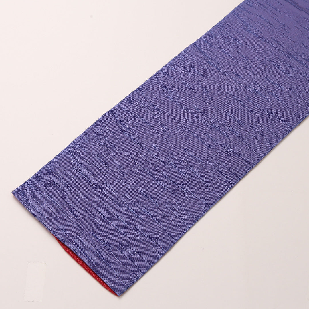 半幅帯 帯丈352cm ポリエステル 全通 小袋帯 リバーシブル カジュアル 桜 赤系 青系 1247-00699