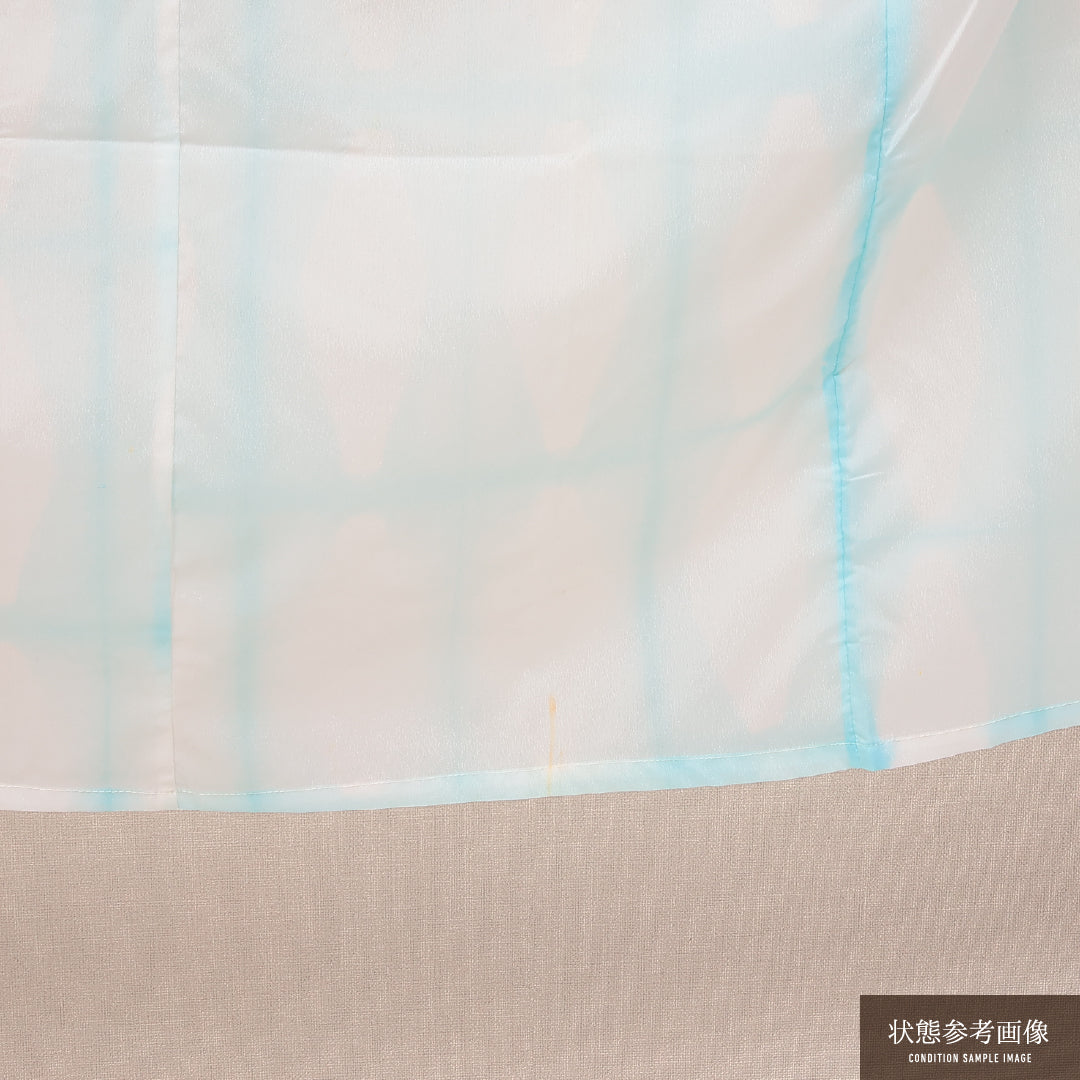 アンティーク 長襦袢 単衣 身丈127cm 裄丈62cm 正絹 Aランク Lサイズ 白系 RP 1239-17229