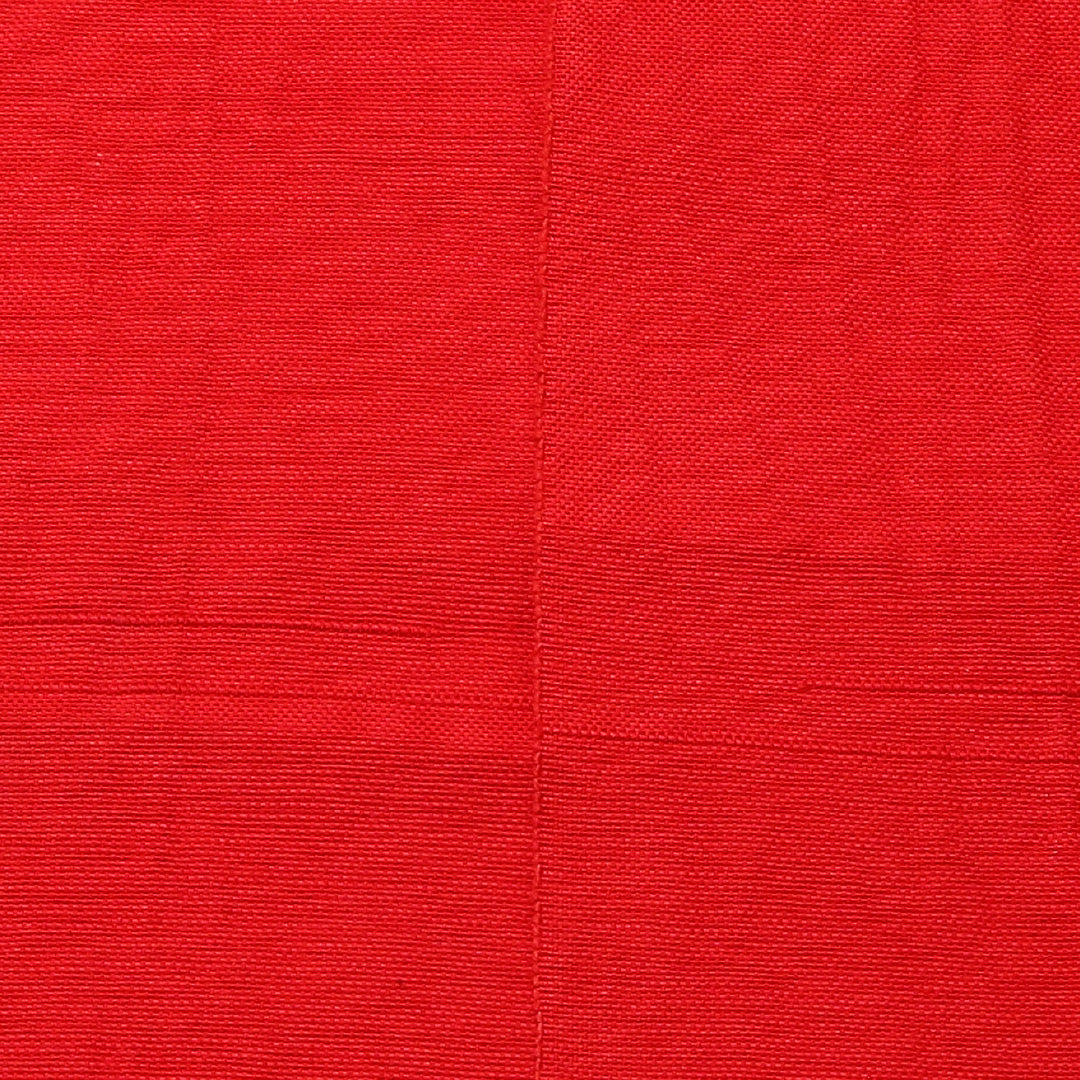 半幅帯 帯丈320cm 正絹 全通 単衣帯 カジュアル 無地 赤系 1247-00737