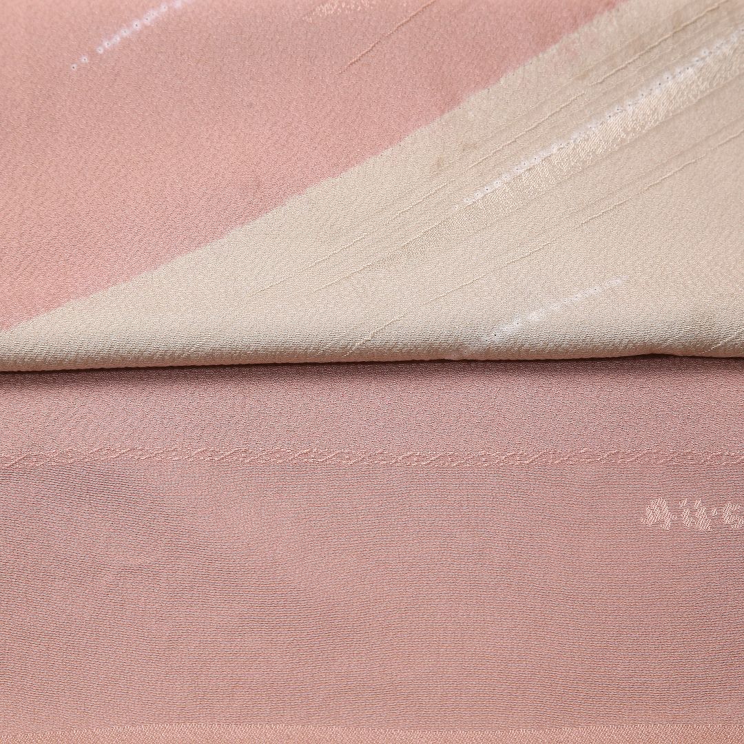 帯揚げ 正絹 ちりめん Aランク ピンク系 1252-00732