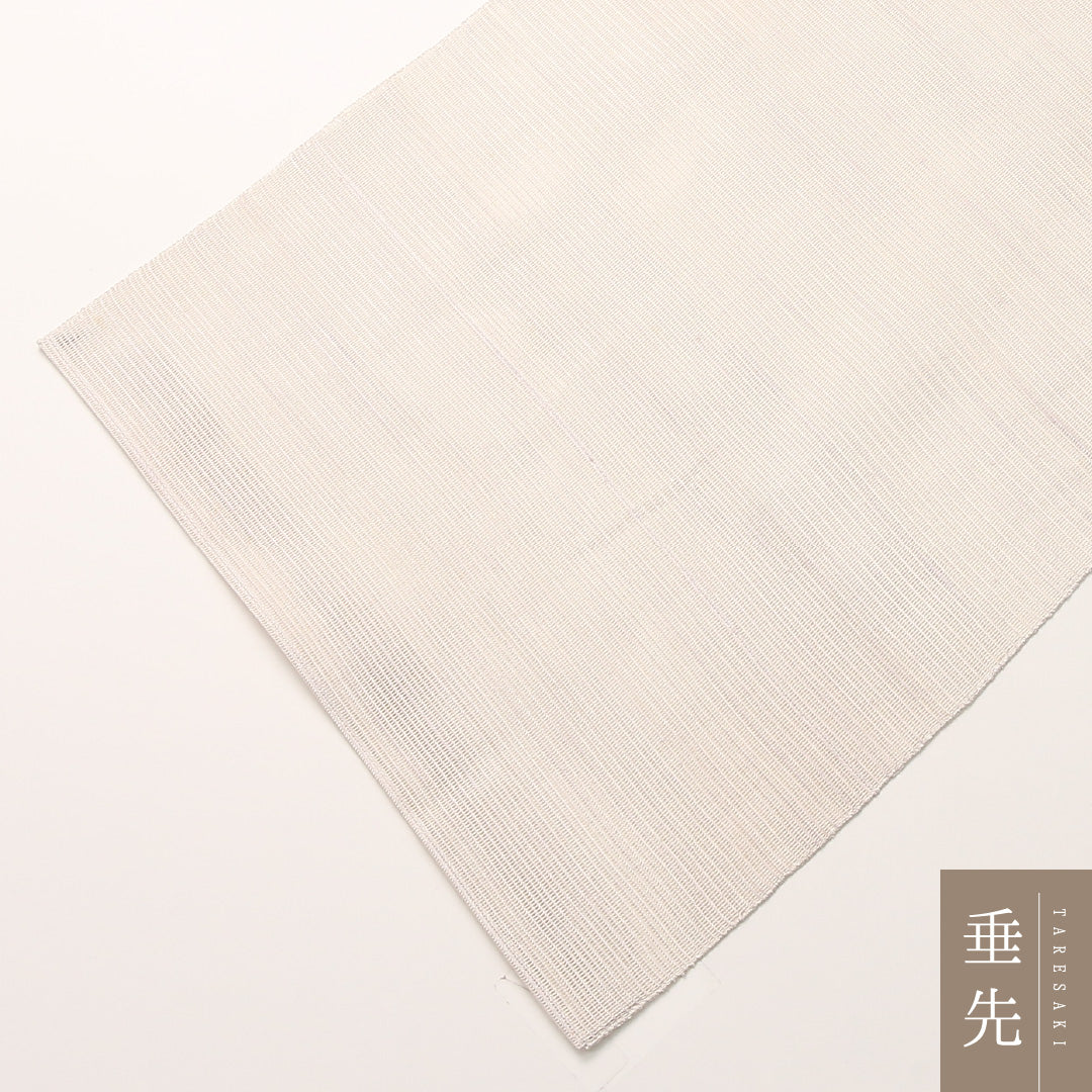 夏物 袋帯 帯丈452cm 正絹 ポイント柄 インフォーマル 創作柄 クリーム系 1243-02439