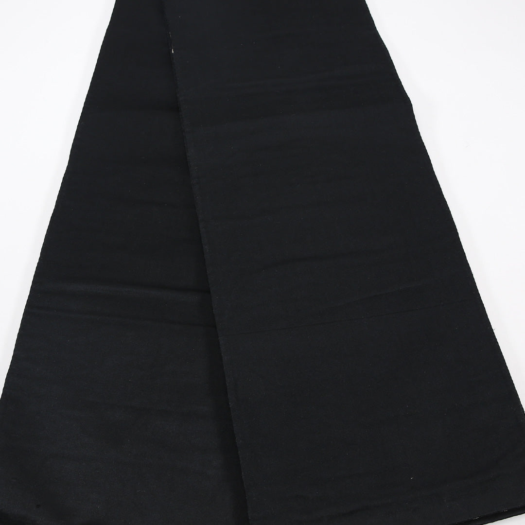 袋帯 帯丈402cm 正絹 六通 フォーマル 笠松 黒系 1243-02553