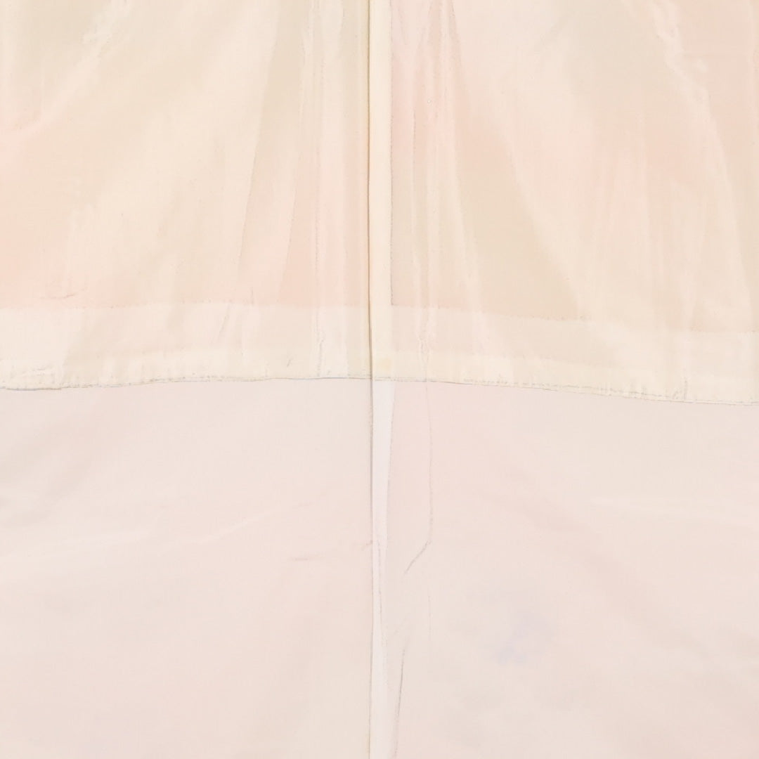 洗える着物 訪問着 袷 身丈159cm 裄丈67cm ポリエステル Sランク セミフォーマル 広衿 XLサイズ 雪輪 菊 朱系 RP 1217-17457