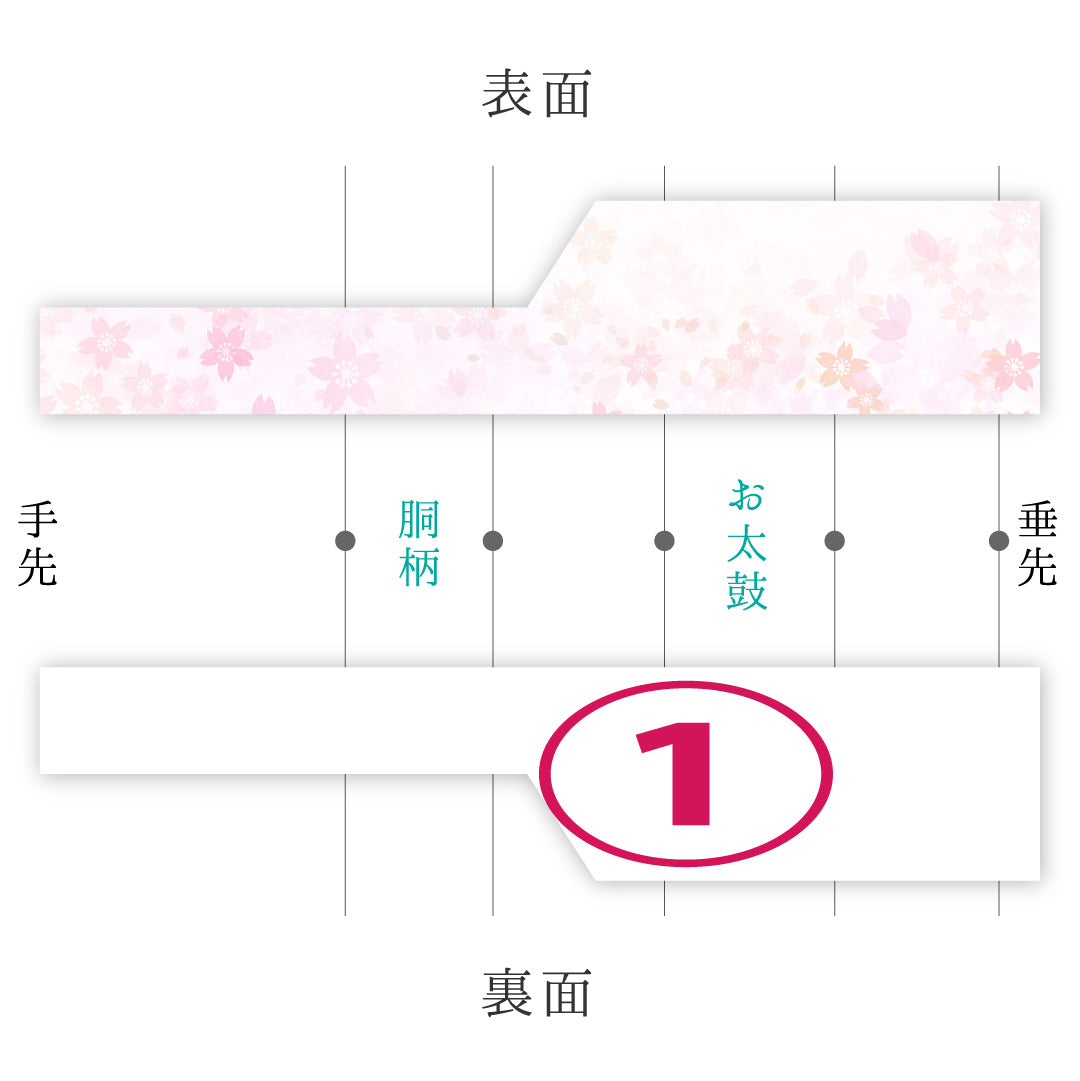 名古屋帯 1245-04373 手先アップ