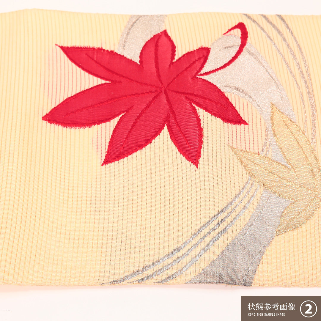名古屋帯 1245-04421 状態参考画像_1