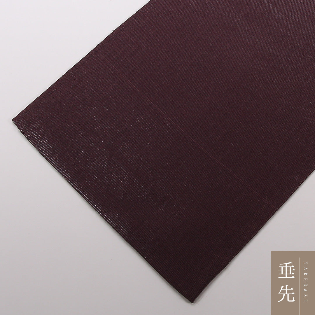 夏物 袋帯 帯丈422cm 正絹 ポイント柄 インフォーマル すすき 紫系 1243-02498
