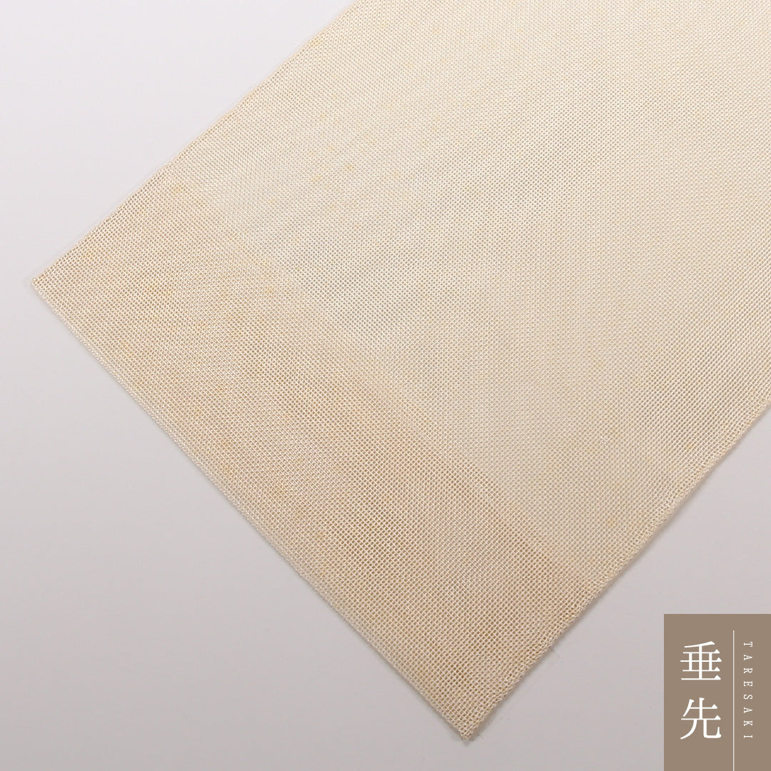夏物 袋帯 帯丈426cm 正絹 ポイント柄 セミフォーマル 道長取り ベージュ系 1243-02506