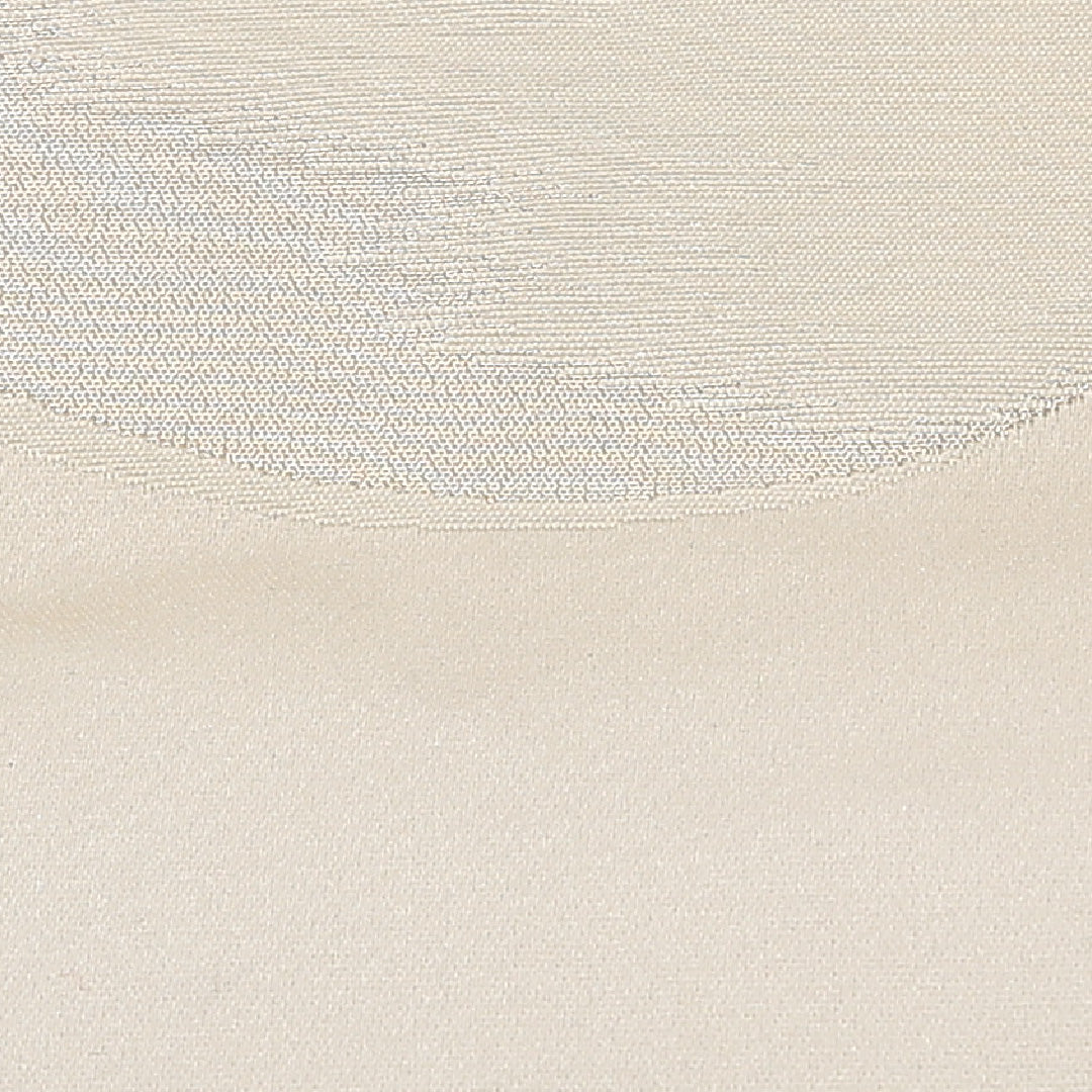 袋帯 帯丈424cm 正絹 全通 インフォーマル 流水 白系 1243-02532