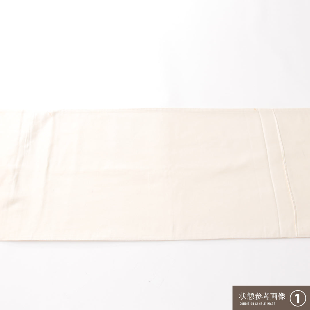 袋帯 帯丈424cm 正絹 六通 帯芯なし セミフォーマル 唐草華文 多色系 1243-02375