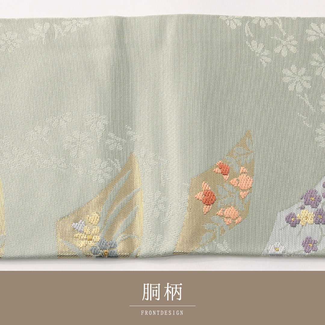 名古屋帯 1245-04380 胴柄アップ