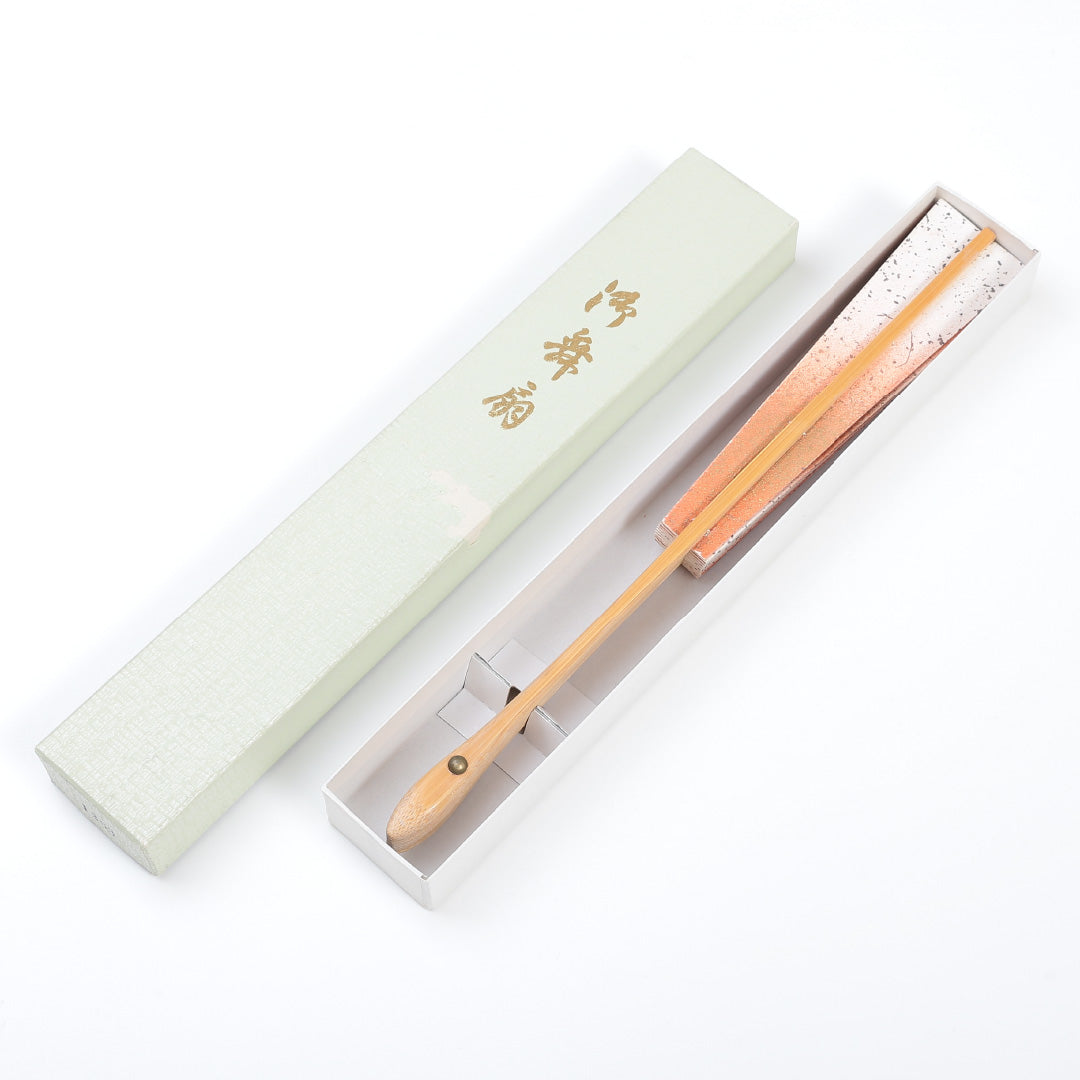 舞扇子 踊り用 日本舞踊 芸能 長さ29cm Aランク 茶骨 竹製 和紙 白系 朱系 1265-00061
