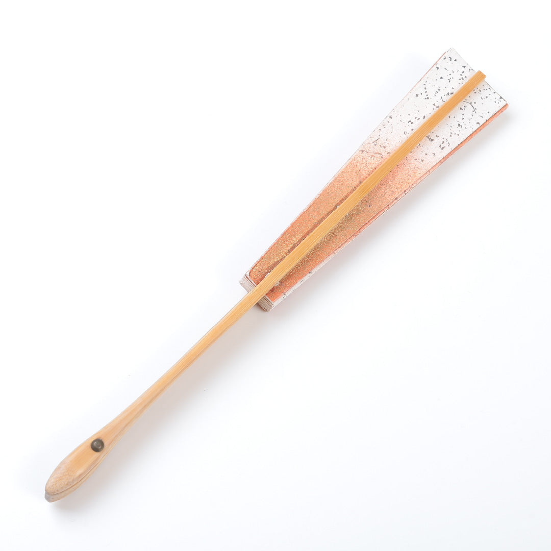舞扇子 踊り用 日本舞踊 芸能 長さ29cm Aランク 茶骨 竹製 和紙 白系 朱系 1265-00061