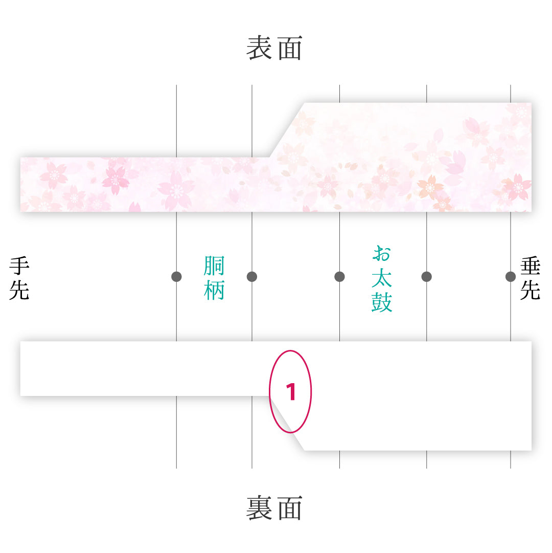 名古屋帯 1245-04226 手先アップ